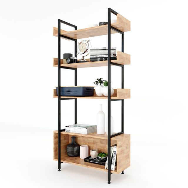KS68073 - Kệ trang trí VERNON 4 tầng có hộc tủ KS68073 - Kệ trang trí VERNON 4 tầng có hộc tủ