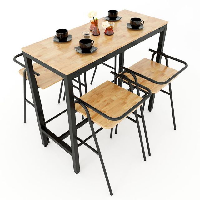 Combo bộ bàn bar và 4 ghế bar COZY nhiều màu CBCF031 Combo bộ bàn bar và 4 ghế bar COZY nhiều màu CBCF031