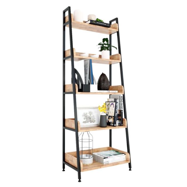 Kệ hình thang CASAN 5 tầng 60x36x160cm gỗ cao su KS68093 Kệ hình thang CASAN 5 tầng 60x36x160cm gỗ cao su KS68093