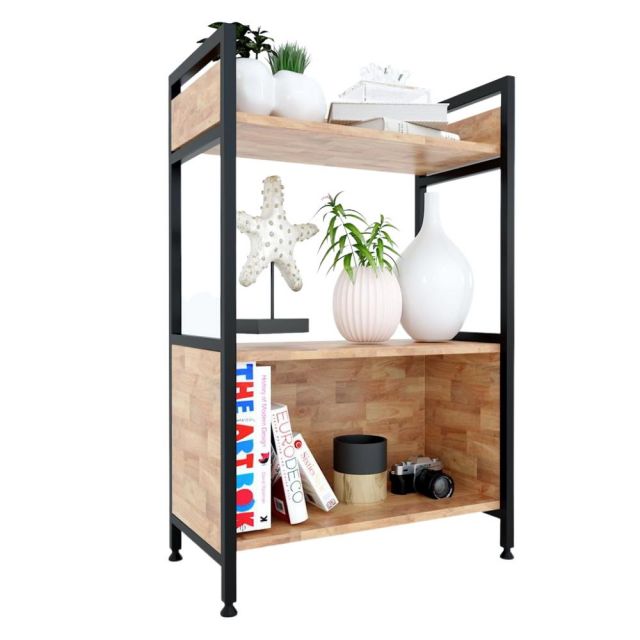 Kệ sách VEGA 2 tầng 60x32x93cm gỗ cao su KS68094 Kệ sách VEGA 2 tầng 60x32x93cm gỗ cao su KS68094