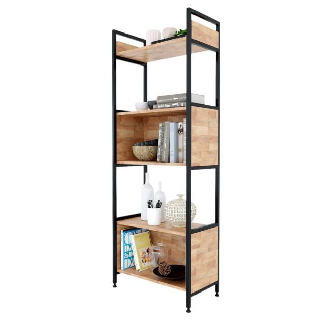 Kệ trang trí VEGA 60x32x161cm gỗ cao su KS68096 Kệ trang trí VEGA 60x32x161cm gỗ cao su KS68096