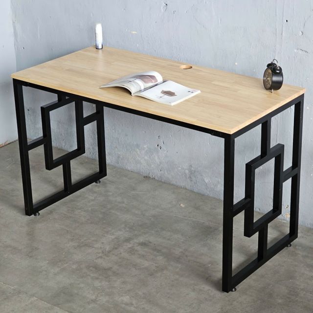 Bàn làm việc SIBA 120x60cm chân sắt lắp ráp SPD68144