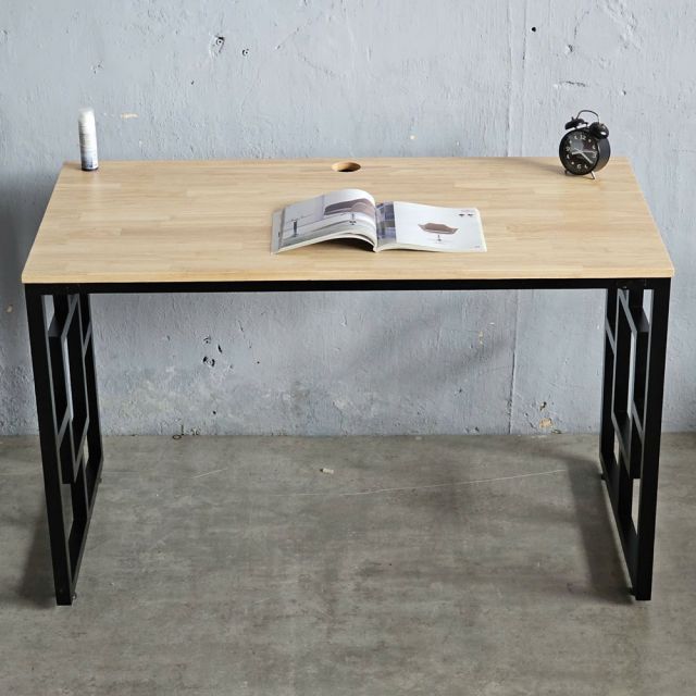 Bàn làm việc SIBA 120x60cm chân sắt lắp ráp SPD68144