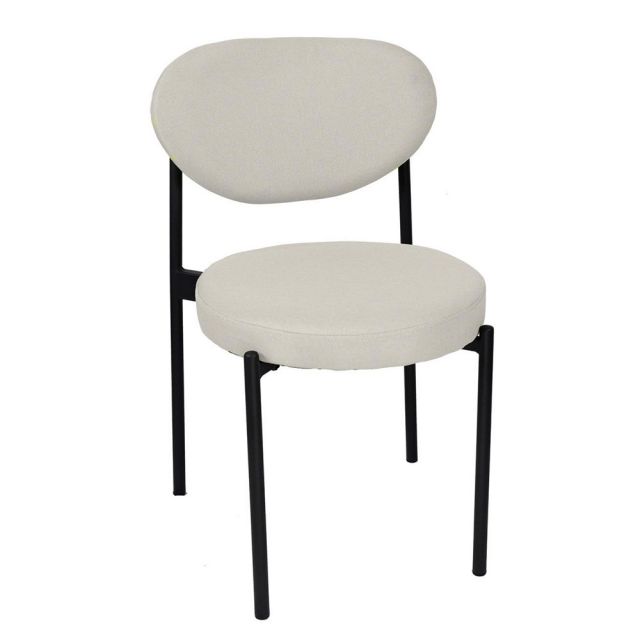 Ghế Verpan chân sắt sơn tĩnh điện bọc vải nhung GCF047 Ghế Verpan chân sắt sơn tĩnh điện bọc vải nhung GCF047