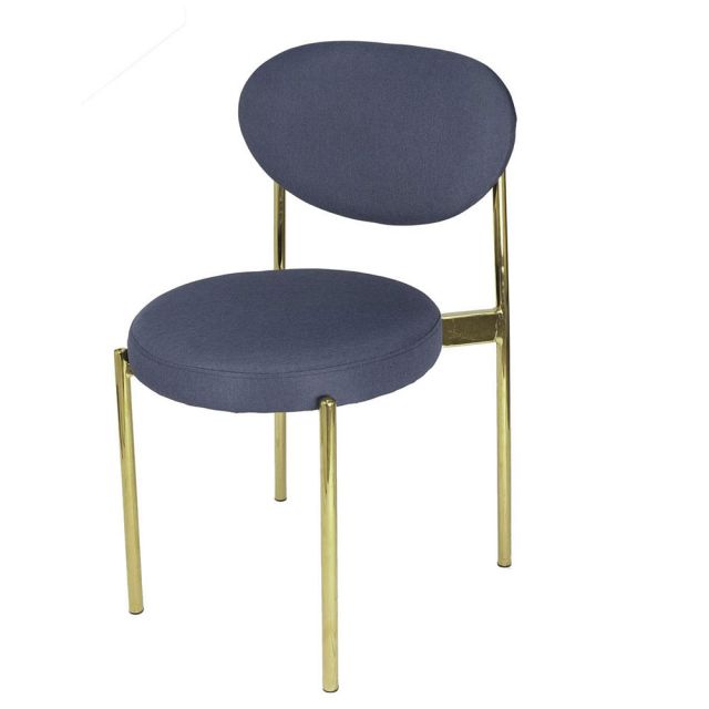 GCF048 - Ghế cafe Verpan chân màu vàng đồng nệm nhiều màu GCF048 - Ghế cafe Verpan chân màu vàng đồng nệm nhiều màu