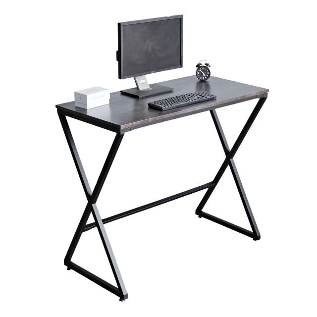 Bàn làm việc đứng 120x60x105cm gỗ cao su chân sắt XConcept STD68027 Bàn làm việc đứng 120x60x105cm gỗ cao su chân sắt XConcept STD68027