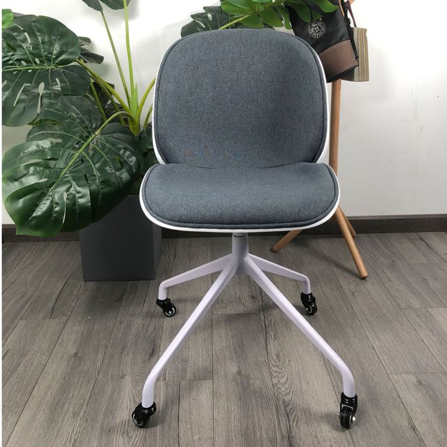 GBC68037  - Ghế bàn cao nệm vải mặt ghế xoay 360 độ