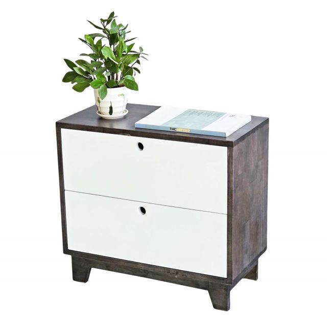 TDG68025 - Tủ đầu giường 2 ngăn kéo màu trắng 60x30x55(cm) TDG68025 - Tủ đầu giường 2 ngăn kéo màu trắng 60x30x55(cm)
