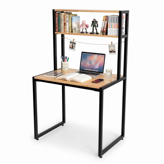 Bàn học mini kết hợp kệ sách 86x60x141(cm) FD68041