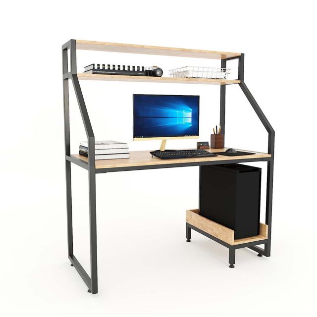 Bàn vi tính liền kệ CPU kết hợp kệ sách 126x60x141(cm) COD68040 Bàn vi tính liền kệ CPU kết hợp kệ sách 126x60x141(cm) COD68040
