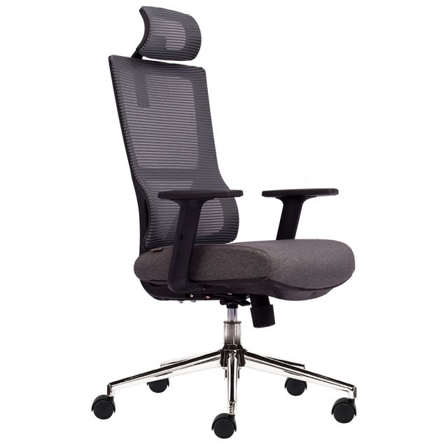 Ghế văn phòng có tựa đầu lưng lưới HOM1081-01 Ghế văn phòng có tựa đầu lưng lưới HOM1081-01