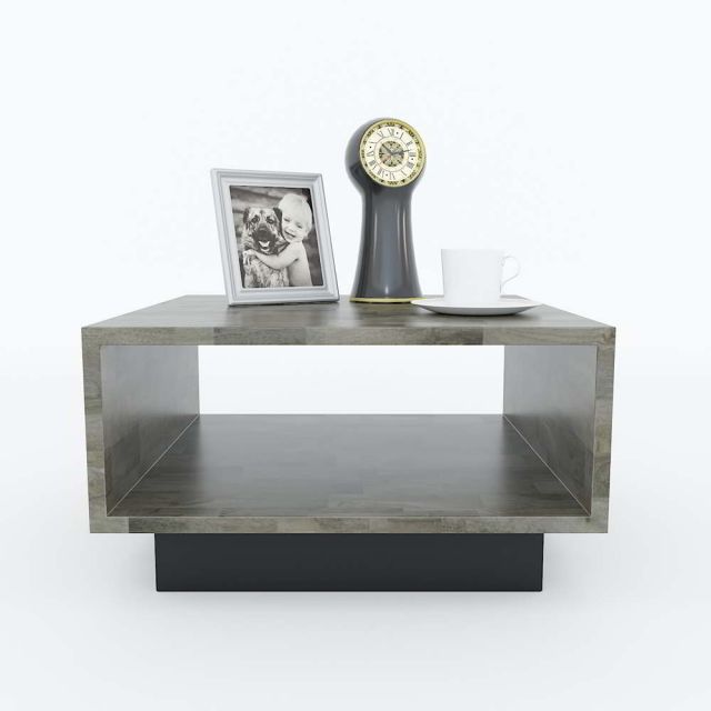 Tab đầu giường 50x50x28cm gỗ cao su TDG68029