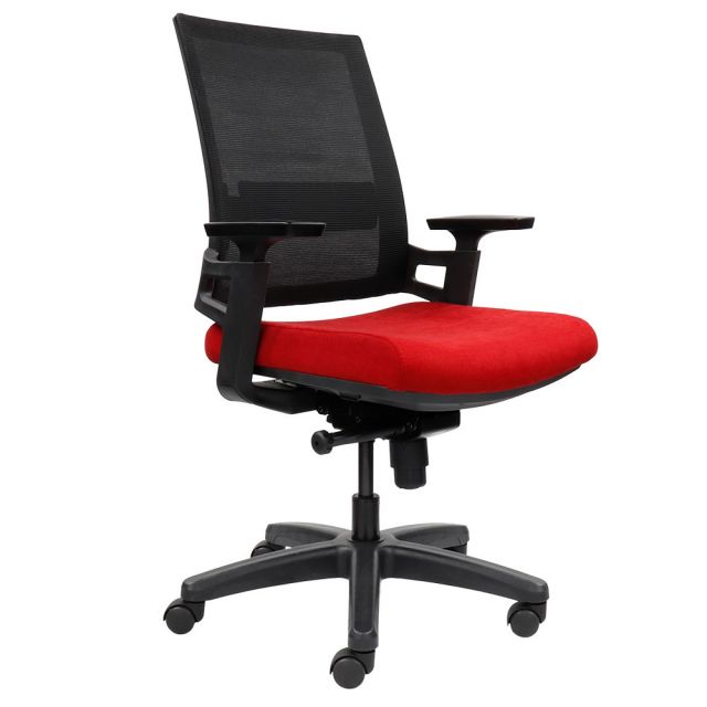 Ghế xoay văn phòng lưng lưới, chân nhựa HOM1085-03 Ghế xoay văn phòng lưng lưới, chân nhựa HOM1085-03