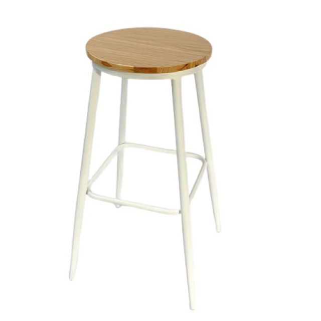 Ghế Bar mặt ghế gỗ chân sắt sơn tĩnh điện Ghế Bar mặt ghế gỗ chân sắt sơn tĩnh điện