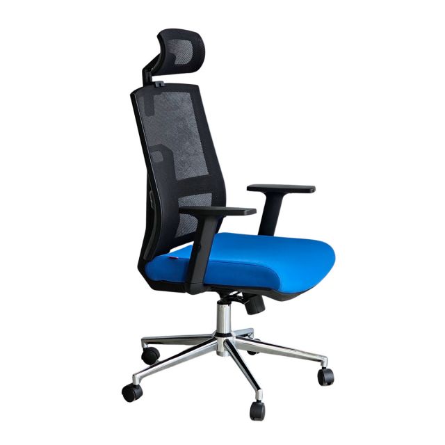 Ghế văn phòng chân xoay có tựa đầu HOM1084-01 Ghế văn phòng chân xoay có tựa đầu HOM1084-01