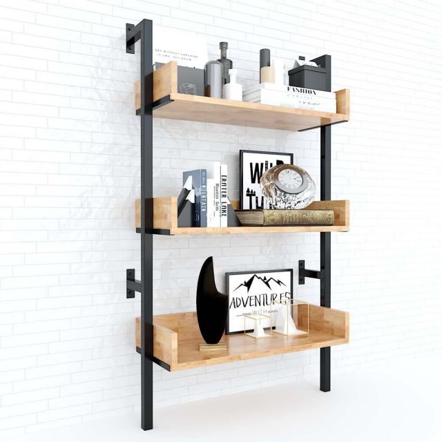 Kệ sắt áp tường 3 tầng 65x25x110(cm)