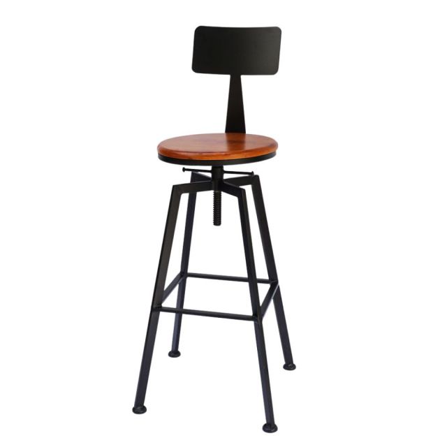 Ghế bar nâng hạ chiều cao có lưng Ghế bar nâng hạ chiều cao có lưng