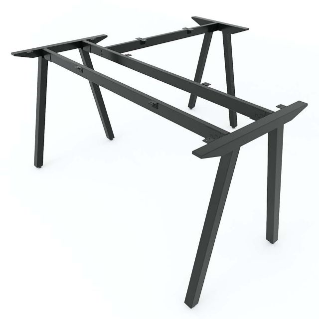 Chân bàn sắt lắp ráp chữ L 140x140cm hệ PLY HCPL015  Chân bàn sắt lắp ráp chữ L 140x140cm hệ PLY HCPL015