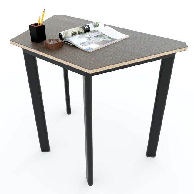 Bàn hình thang 88x50x75cm gỗ plywood hệ Lego HBLG017 Bàn hình thang 88x50x75cm gỗ plywood hệ Lego HBLG017
