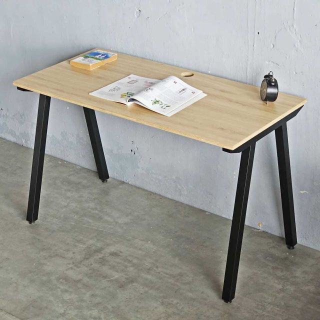 Bàn nhân viên 120x60cm gỗ Plywood hệ PLY chân lắp ráp HBPL002