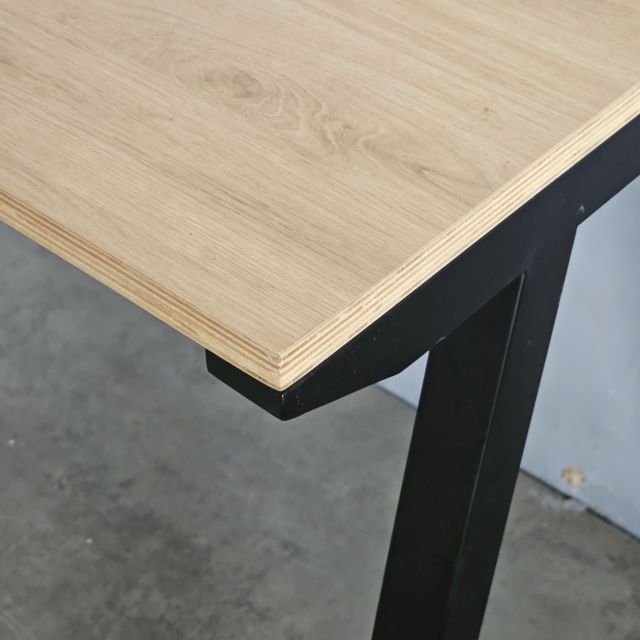 Bàn nhân viên 120x60cm gỗ Plywood hệ PLY chân lắp ráp HBPL002