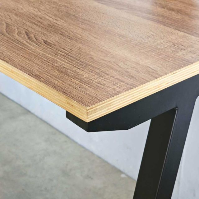 Mặt bàn gỗ Plywood vân sáng
