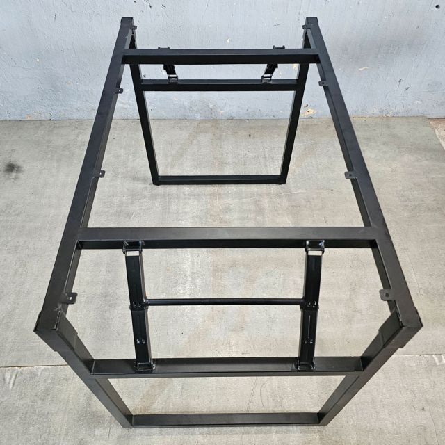 Chân sắt gấp gọn cho bàn 100x60x75cm CHB68040 Chân sắt gấp gọn cho bàn 100x60x75cm CHB68040