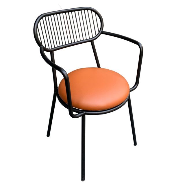 Ghế cafe có tay khung sắt sơn tĩnh điện GCF073 Ghế cafe có tay khung sắt sơn tĩnh điện GCF073