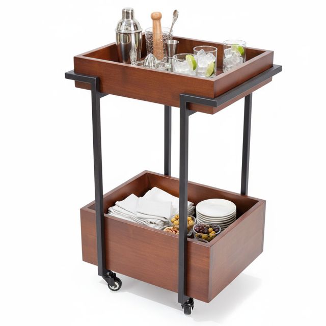 Kệ di động HOGI 2 tầng có bánh xe KB68027