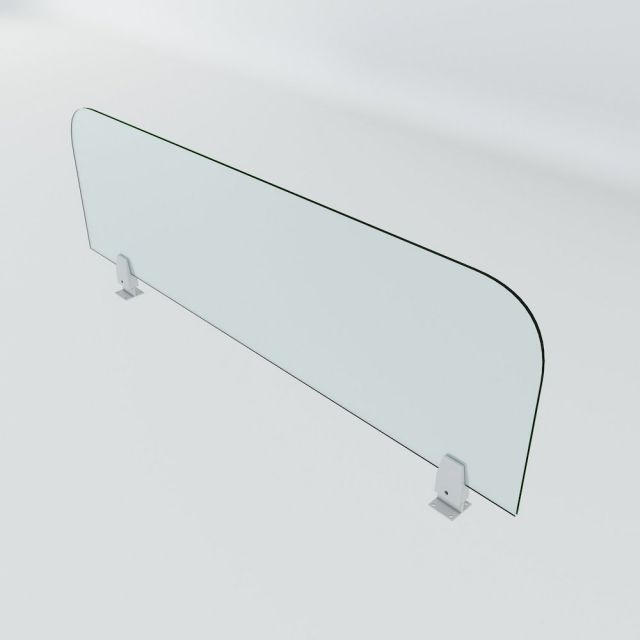 Vách ngăn kính cường lực 110x30cm VNK001 Vách ngăn kính cường lực 110x30cm VNK001
