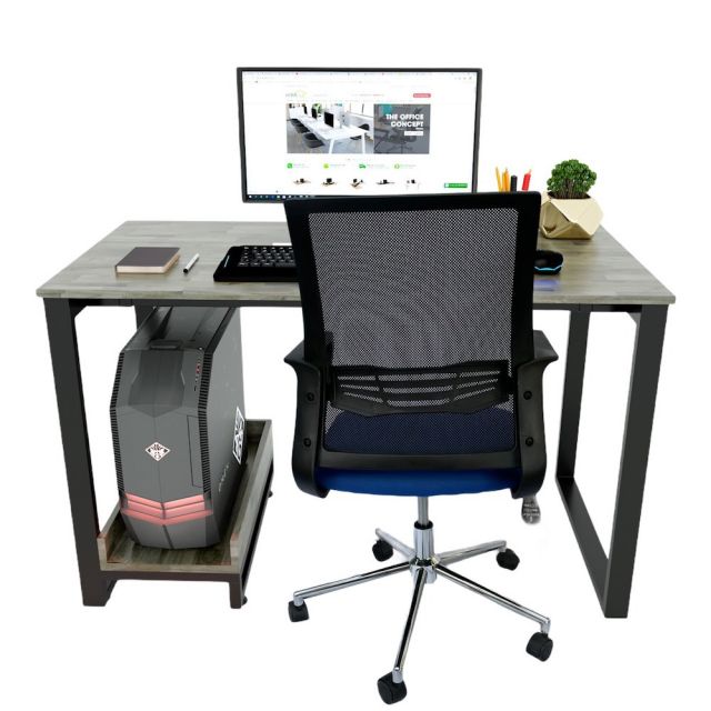 Combo Bàn Làm Việc Kết Hợp Kệ CPU Và Ghế Xoay Văn Phòng CB68097 Combo Bàn Làm Việc Kết Hợp Kệ CPU Và Ghế Xoay Văn Phòng CB68097