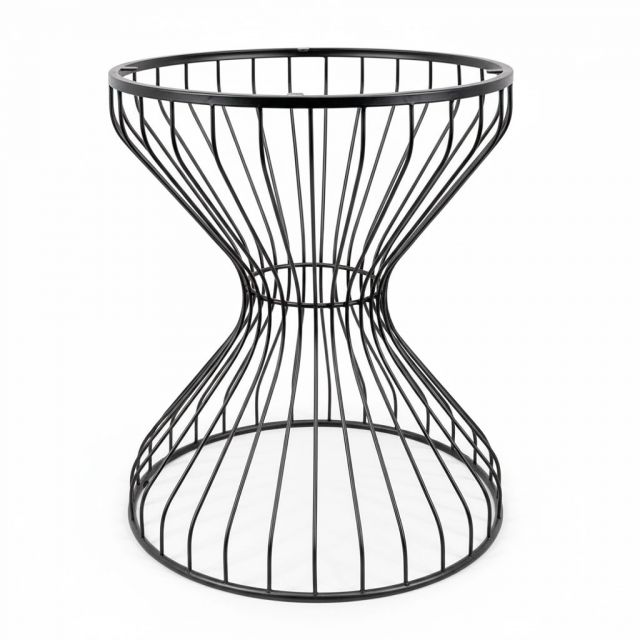 Chân sắt bàn Cafe đồng hồ cát ( mặt tròn 60cm) CHBCF009