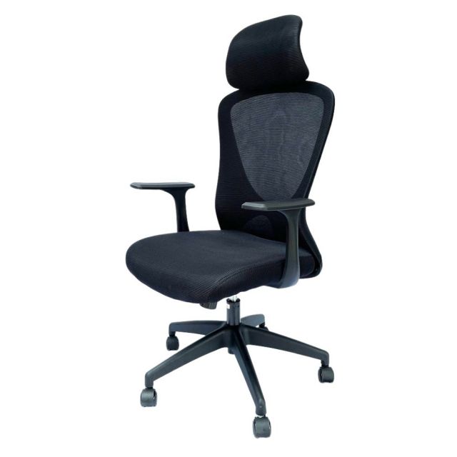 Ghế văn phòng chân xoay có tựa đầu MF718L Ghế văn phòng chân xoay có tựa đầu MF718L