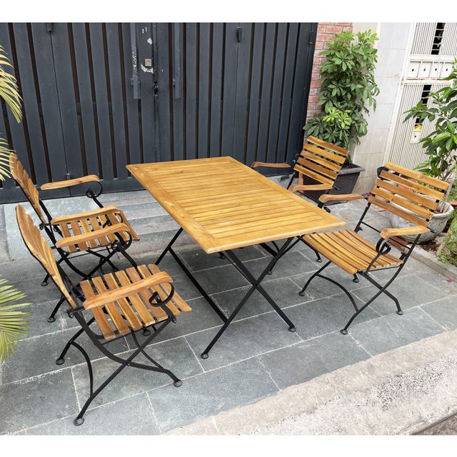 Combo Bàn Ghế Ngoài Trời Xếp Gọn REFORD CBCF088