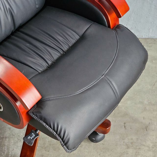 Ghế Giám Đốc Ngả Lưng Đa Chiều Tay Viền Gỗ MFZ863