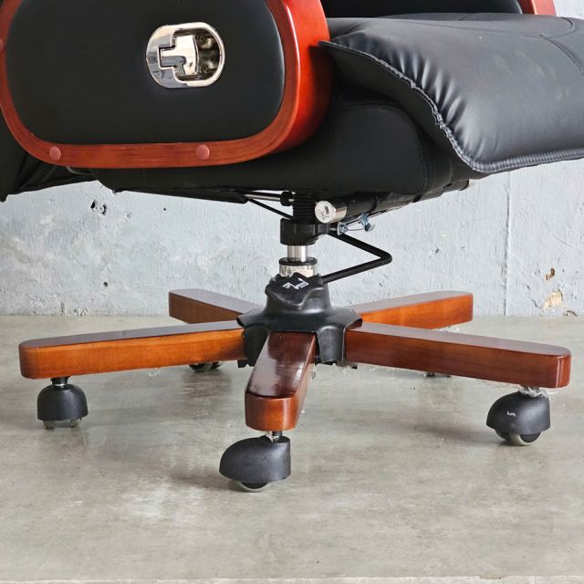 Ghế Giám Đốc Ngả Lưng Đa Chiều Tay Viền Gỗ MFZ863