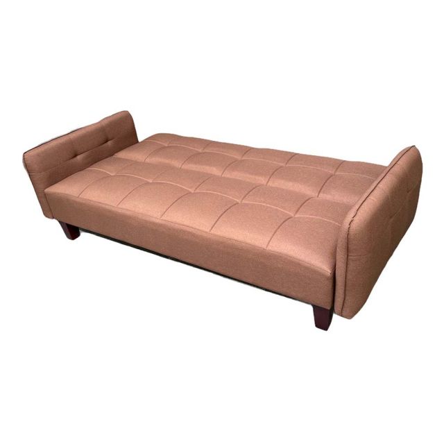 Sofa giường, sofa bed vải màu cafe đậm BNS1802