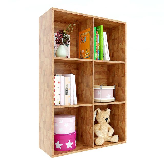 Kệ sách gỗ đơn giản 3 tầng cao 120cm KS68109 Kệ sách gỗ đơn giản 3 tầng cao 120cm KS68109