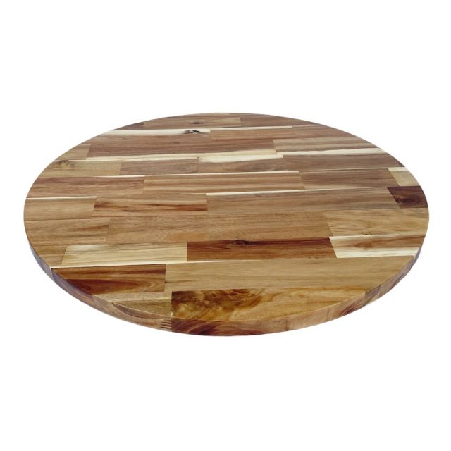 Mặt bàn gỗ tràm tròn 60cm dày 25mm MB014 Mặt bàn gỗ tràm tròn 60cm dày 25mm MB014