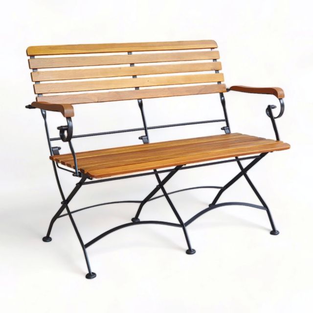 Ghế đôi gấp gọn REFORD gỗ tràm khung sắt GBD009 Ghế đôi gấp gọn REFORD gỗ tràm khung sắt GBD009