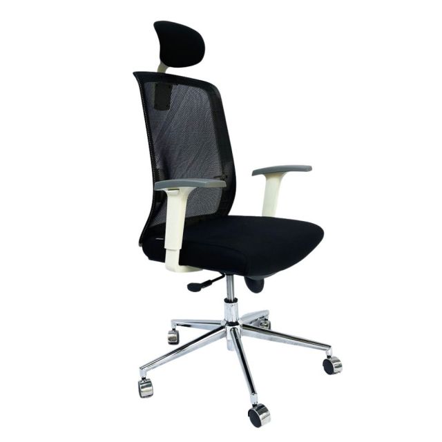 Ghế văn phòng cao cấp khung viền trắng Mandy T02A GTC007 Ghế văn phòng cao cấp khung viền trắng Mandy T02A GTC007