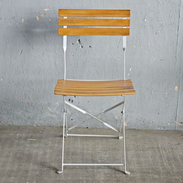 Ghế cafe ngoài trời Shefield gấp gọn gỗ tràm GCF087