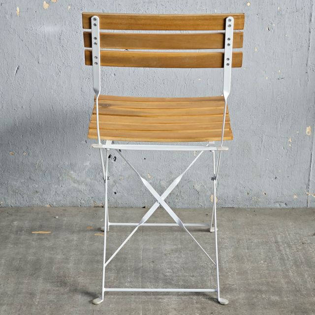 Ghế cafe ngoài trời Shefield gấp gọn gỗ tràm GCF087