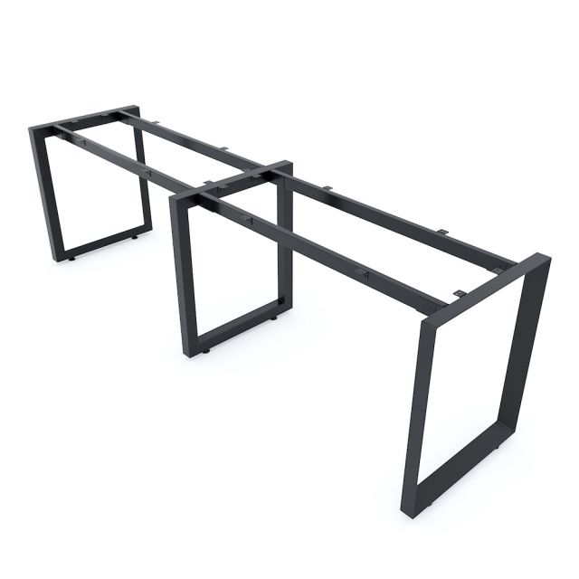 Chân sắt tam giác cho bàn 240x60cm hệ Trian II HCTG006 Chân sắt tam giác cho bàn 240x60cm hệ Trian II HCTG006