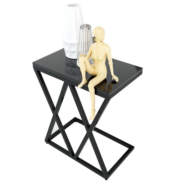 Bàn bên sofa gỗ cao su khung sắt Xconcept STT008 Bàn bên sofa gỗ cao su khung sắt Xconcept STT008