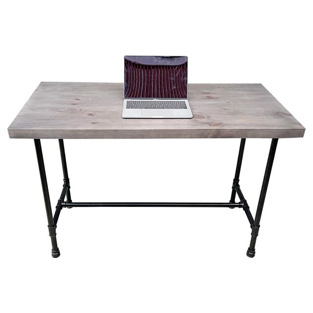 Bàn làm việc 120x60cm gỗ Thông dày chân Ống Nước SPD68158 Bàn làm việc 120x60cm gỗ Thông dày chân Ống Nước SPD68158