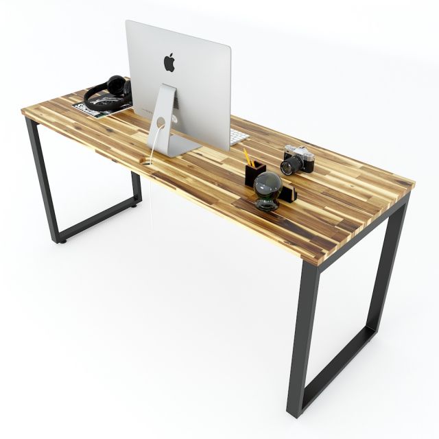 Bàn làm việc 160x60cm gỗ tràm hệ Wooden HBWD035 Bàn làm việc 160x60cm gỗ tràm hệ Wooden HBWD035
