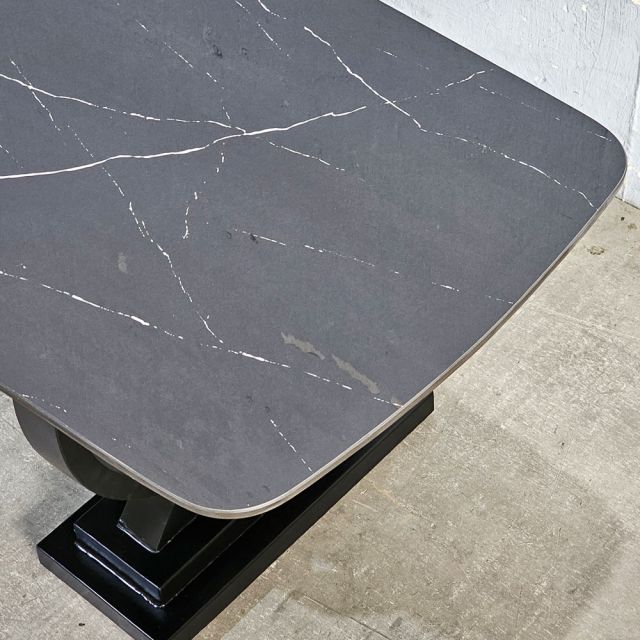 Bàn Sofa mặt Đá Đen chân sắt TT68131