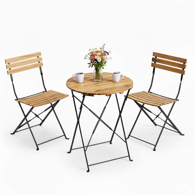 Combo Bàn Ghế Xếp Gọn Ngòai Trời SHEFIELD CBCF080