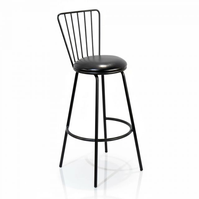 Ghế bar nệm tròn có tựa lưng GBAK010 Ghế bar nệm tròn có tựa lưng GBAK010